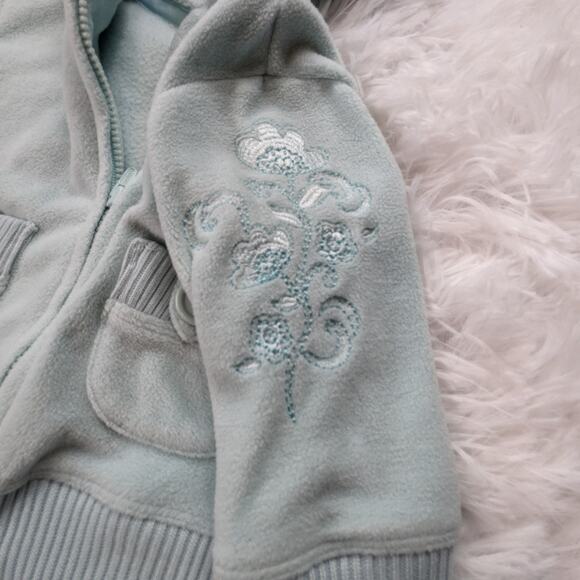 Baby Girl 3-6M Clothes Lot Pink Teal Clothing Bundle Outfit Jacket Jeans Fleece - Picture 5 of 16